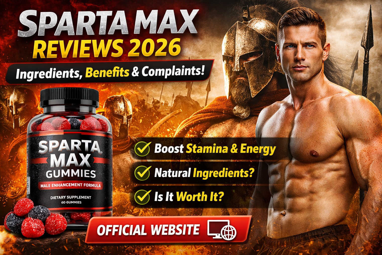 Sparta Max reviews blog image