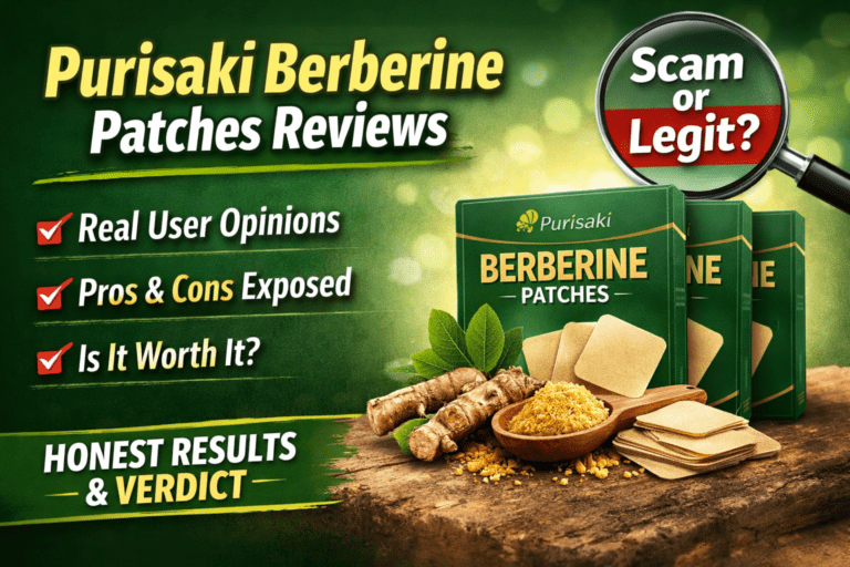 purisaki berberine patches reviews
