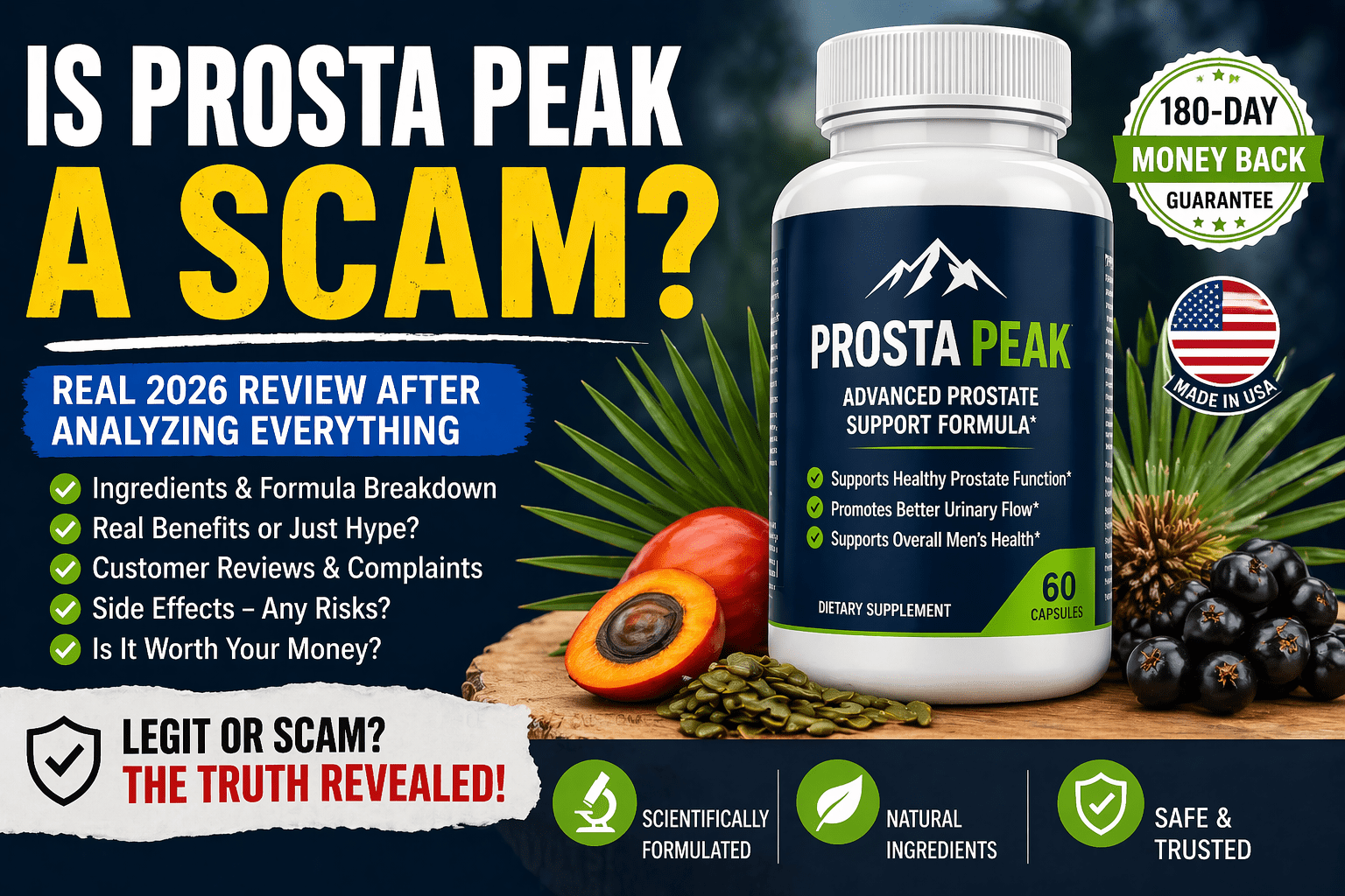is prosta peak a scam