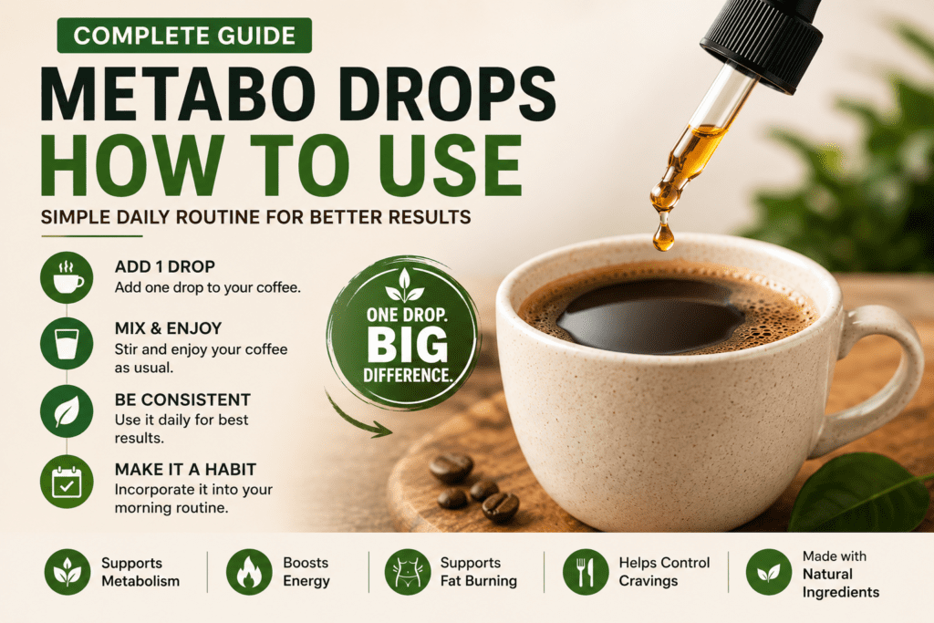 metabo drops how to use