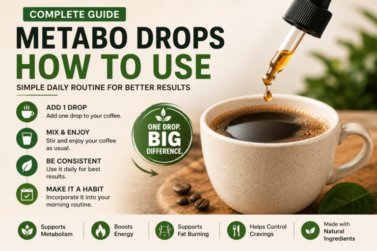 metabo drops how to use
