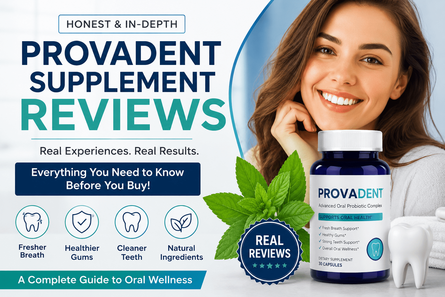 ProvaDent Supplement Teeth Whitening