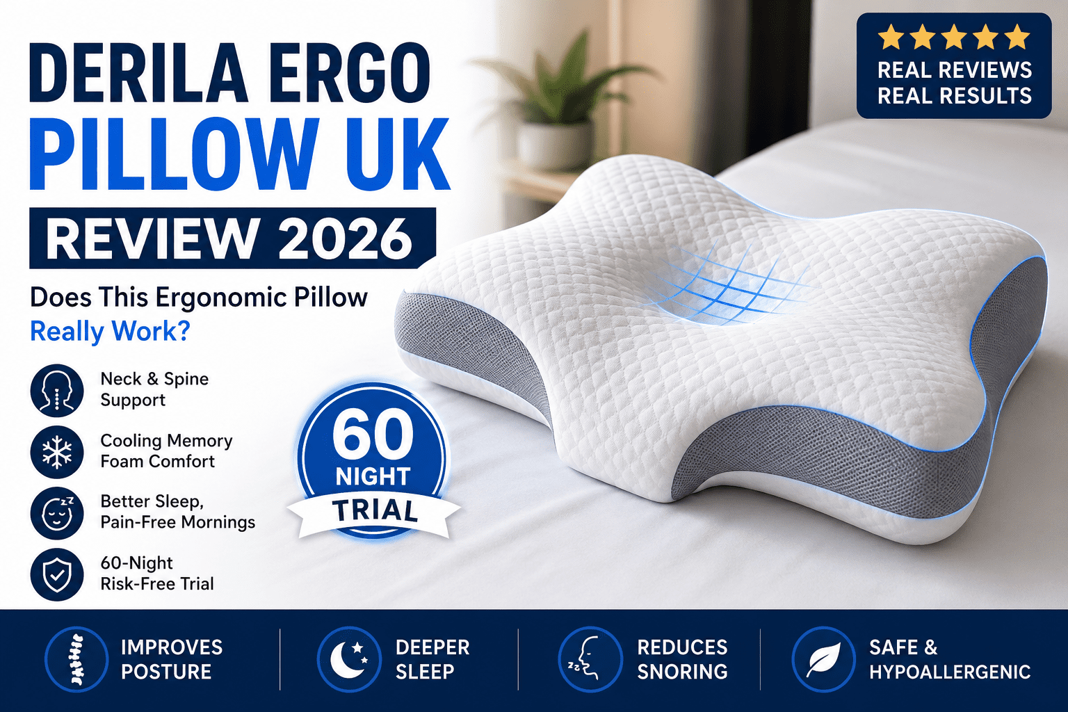 derila ergo pillow uk