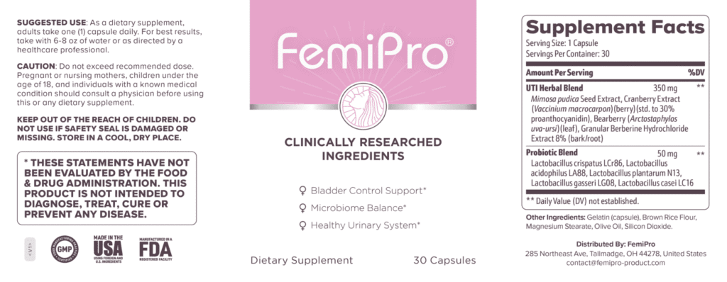 does femipro really work