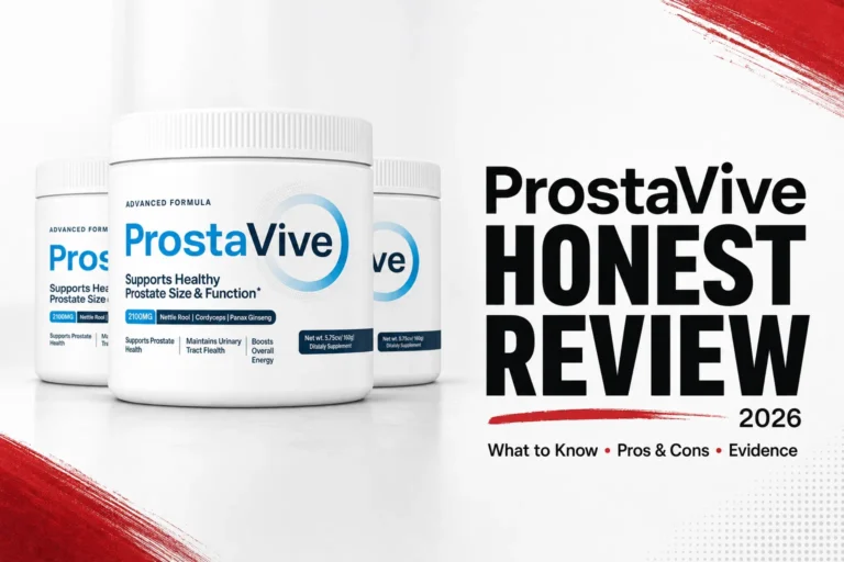 ProstaVive reviews product-focused thumbnail showing the ProstaVive package with HONEST REVIEW text